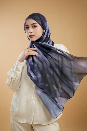 Pashmina Aurora - Midnight Blue