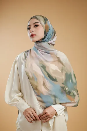 Pashmina Aurora - Ocean Blue