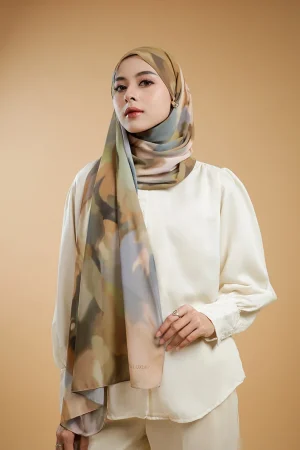 Pashmina Aurora - Olive Moss